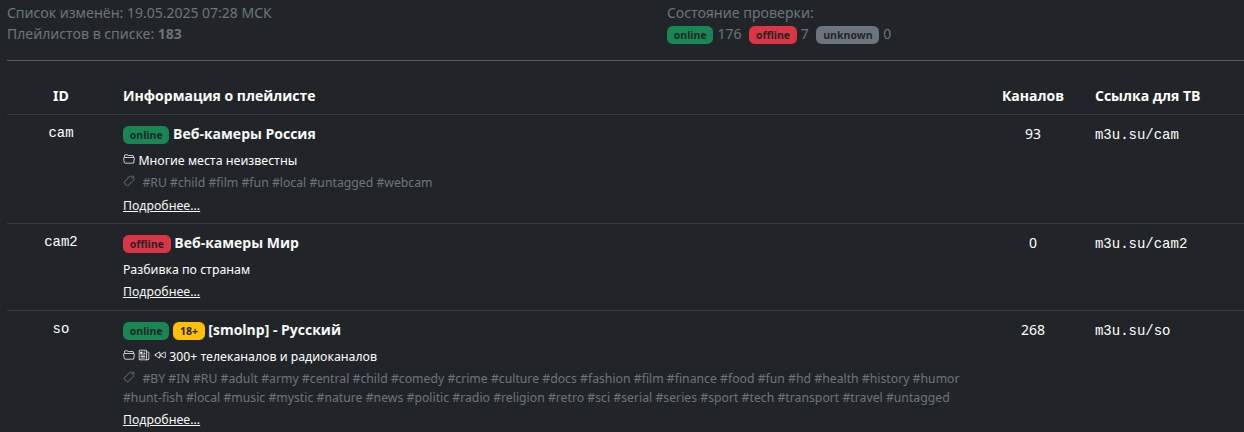 Скриншот с примером главной страницы на десктопе